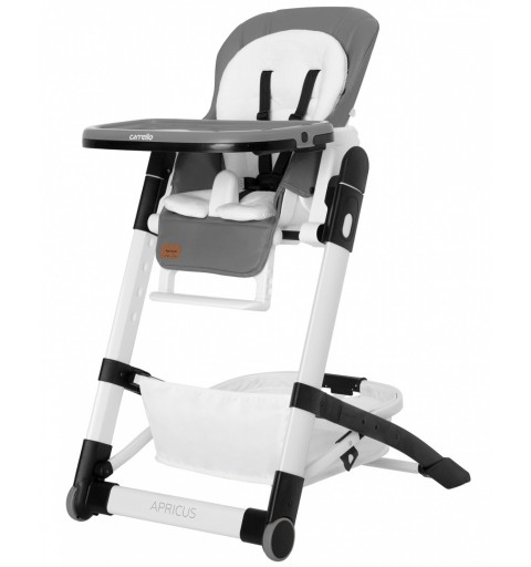 Carrello Apricus - krzesełko do karmienia | Slate Grey